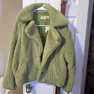 NWT Free People Sherpa Jacket